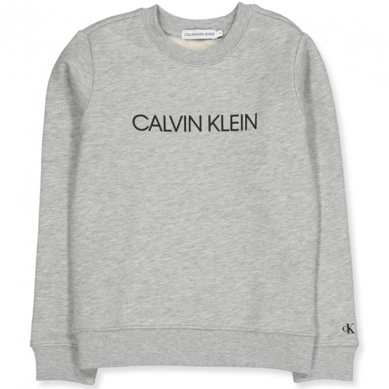Gray calvin top klein sweatshirt